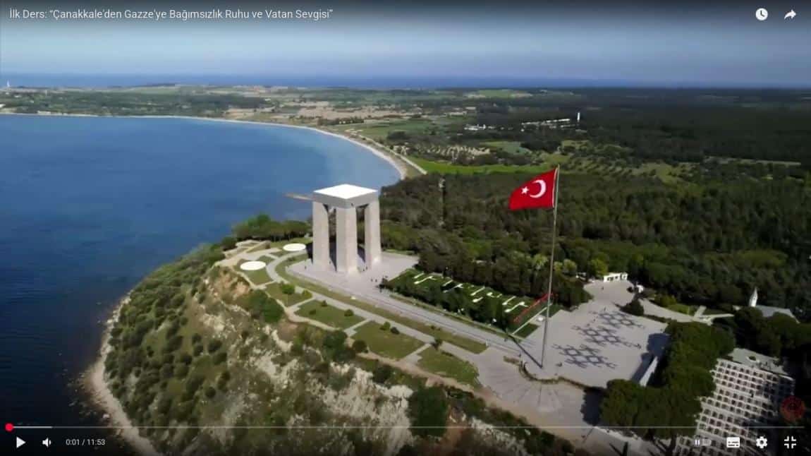 Filistin Farkındalık Etkinlikleri  “Çanakkale'den Gazze'ye Bağımsızlık Ruhu ve Vatan Sevgisi”